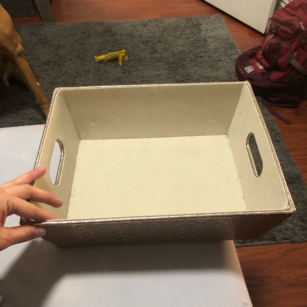 Gold basket - Picture 2 of 4